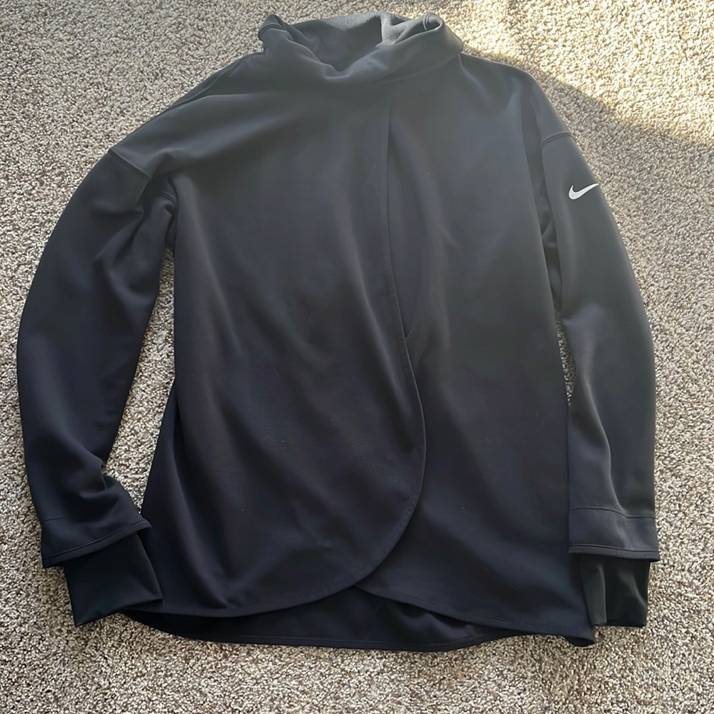 Nike dri-fit maternity/nursing sweater